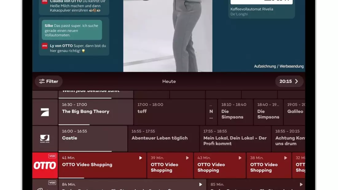 Neue Werbemöglichkeiten auf Joyn: Die ProSiebenSat.1-Streamingplattform startet ersten Branded On Demand Channel mit OTTO - Bild: presseportal.de