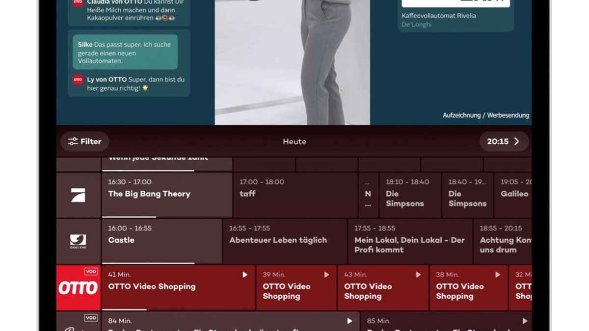 Neue Werbemöglichkeiten auf Joyn: Die ProSiebenSat.1-Streamingplattform startet ersten Branded On Demand Channel mit OTTO - Foto: presseportal.de