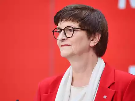 Saskia Esken am 24.02.2025 - Foto: über dts Nachrichtenagentur