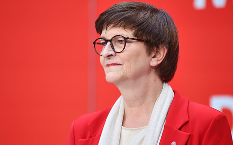 Saskia Esken am 24.02.2025 - Foto: über dts Nachrichtenagentur