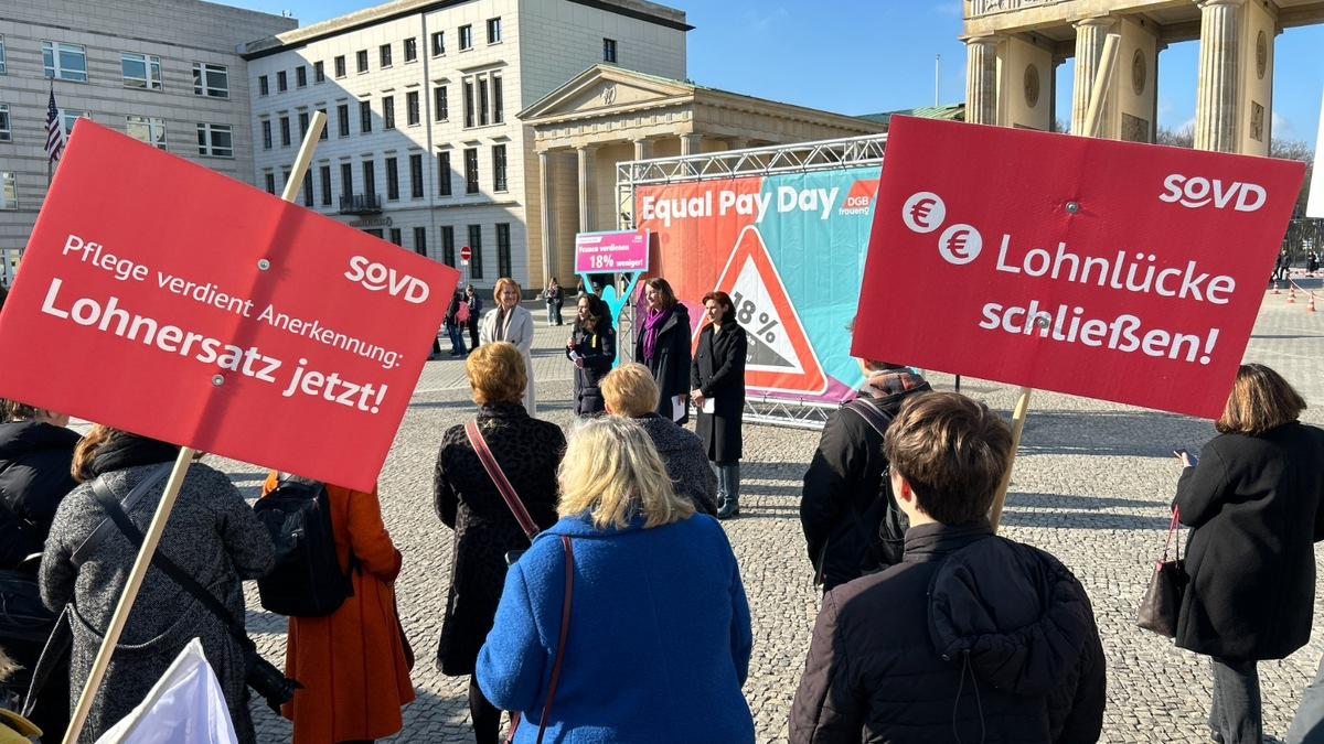 SoVD zum Gleichstellungsmonat März: Frauenrechte sind Menschenrechte - Foto: presseportal.de