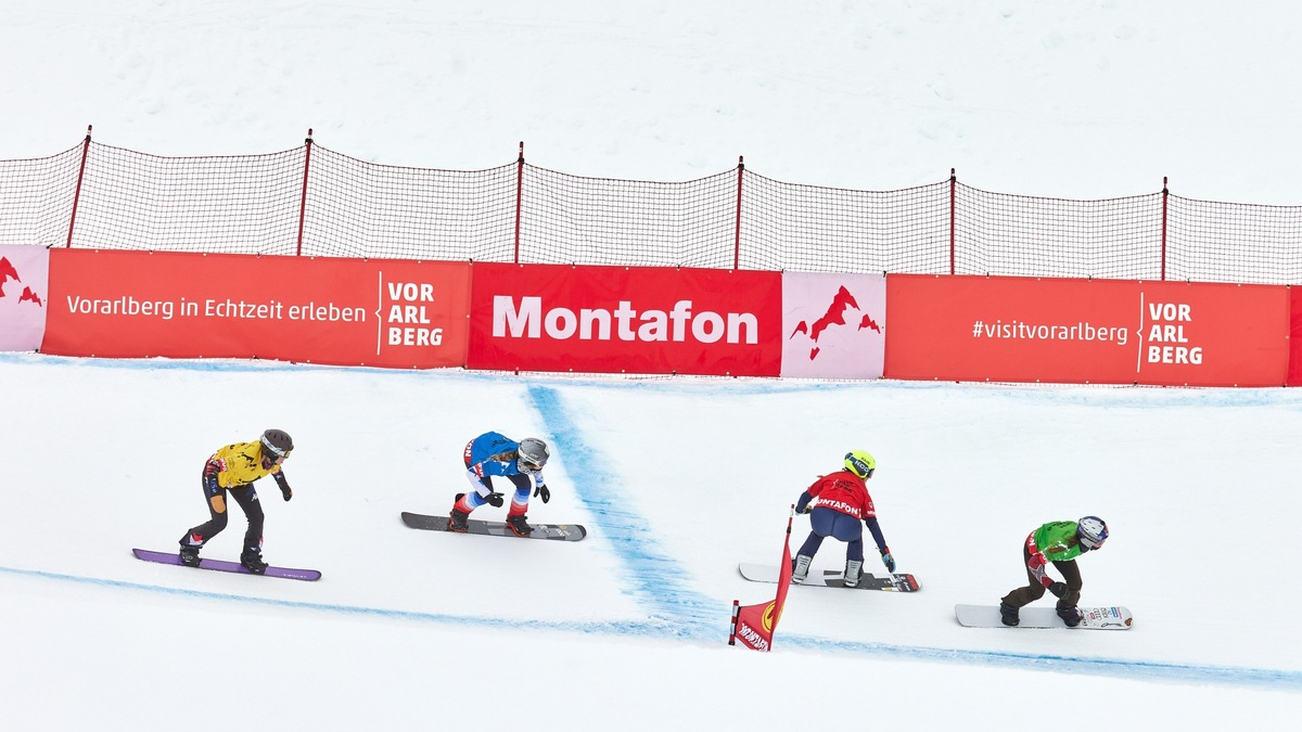 FIS Snowboard Cross Weltcup im Montafon - Foto: presseportal.de