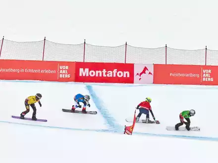FIS Snowboard Cross Weltcup im Montafon - Foto: presseportal.de