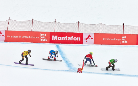 FIS Snowboard Cross Weltcup im Montafon - Foto: presseportal.de