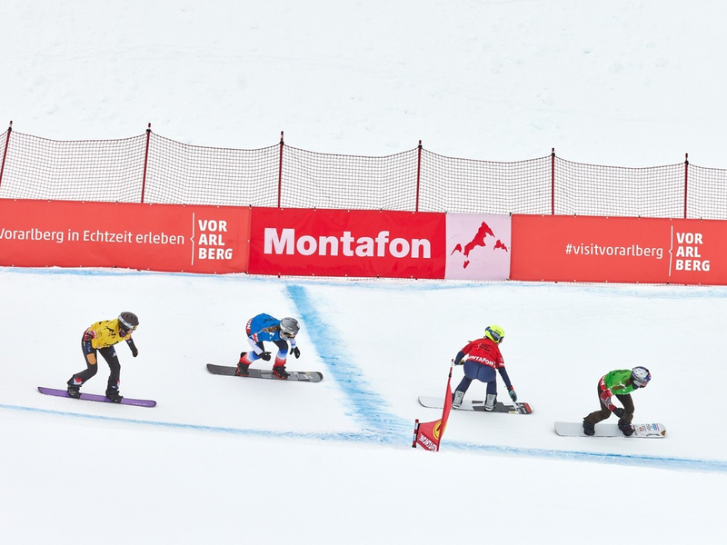 FIS Snowboard Cross Weltcup im Montafon - Foto: presseportal.de