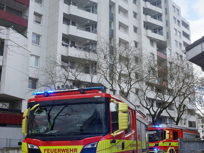 FW Ratingen: Rauchentwicklung im Hochhaus und Brandmeldeanlage! - Foto: presseportal.de