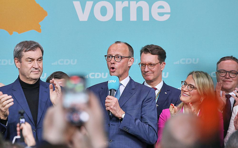 Friedrich Merz am Wahlabend - Foto: über dts Nachrichtenagentur