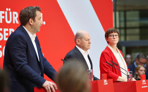 SPD-Wahlnachlese am 24.02.2025 - Foto: über dts Nachrichtenagentur