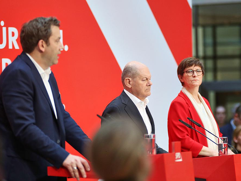 SPD-Wahlnachlese am 24.02.2025 - Foto: über dts Nachrichtenagentur
