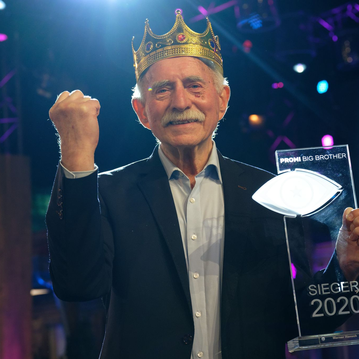 Mittlerweile wurde die Marke erweitert: Bei «Promi Big Brother» auf Sat.1.ziehen Promis in den Container. Wie hier der ehemalige Fußballkommentator Werner Hansch. (Archivbild) - Foto: Henning Kaiser/dpa