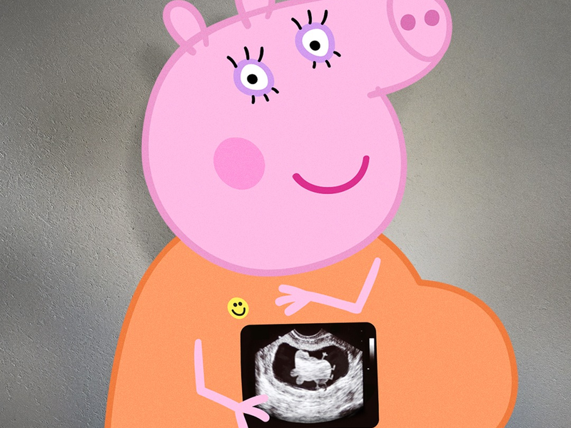 Wir bekommen Nachwutz! / Mama Wutz ist schwanger und Peppa wird zum zweiten Mal große Schwester - Foto: presseportal.de