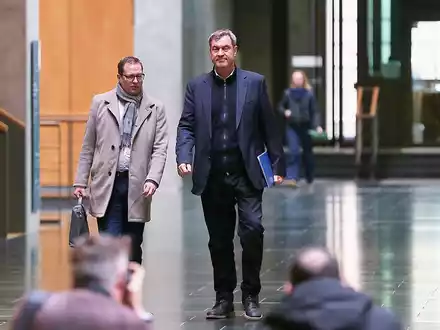 Martin Huber und Markus Söder (Archiv) - Foto: über dts Nachrichtenagentur