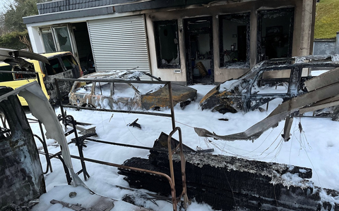 POL-MK: Ermittlungen nach Brand auf ehemaligem Tankstellengelände: Es war Brandstiftung - Foto: presseportal.de