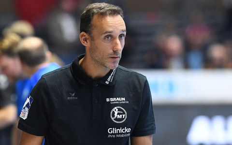 Mit ihm kam der Aufschwung: Melsungens Trainer Roberto Parrondo  - Foto: Swen Pförtner/dpa