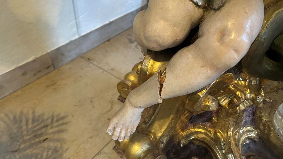 POL-PDLD: Venningen - Sachbeschädigung am Taufbecken - Foto: presseportal.de