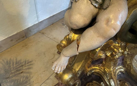 POL-PDLD: Venningen - Sachbeschädigung am Taufbecken - Foto: presseportal.de