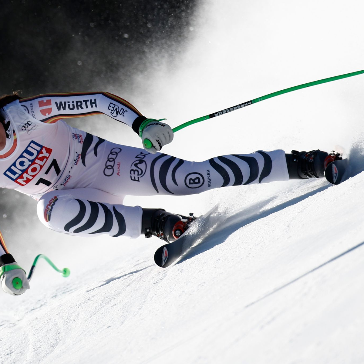 Ist in die Top Ten gefahren: Kira Weidle-Winkelmann. - Foto: Gabriele Facciotti/AP/dpa