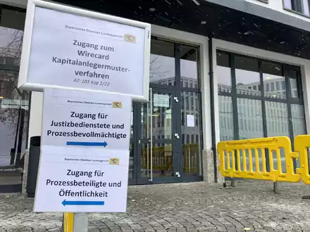 Das zivilrechtliche Musterverfahren läuft parallel zum Strafprozess, in dem sich Ex-Vorstandschef Markus Braun und zwei Mitangeklagte seit Dezember 2022 verantworten müssen. (Archivbild) - Foto: Carsten Hoefer/epa Scanpix Sweden/dpa