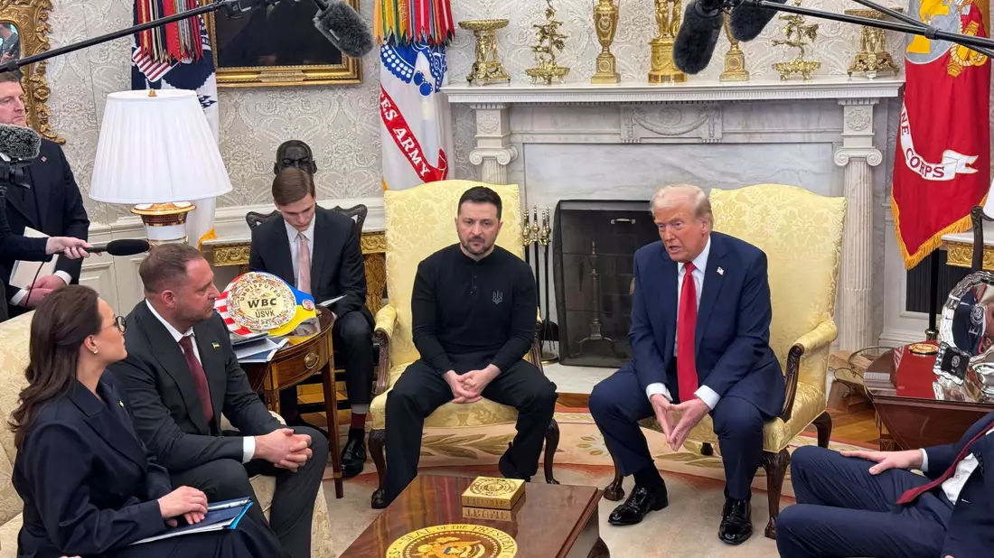 Das Treffen zwischen Trump und Selenskyj ist aus dem Ruder gelaufen.  - Bild: Mstyslav Cherno/AP/dpa