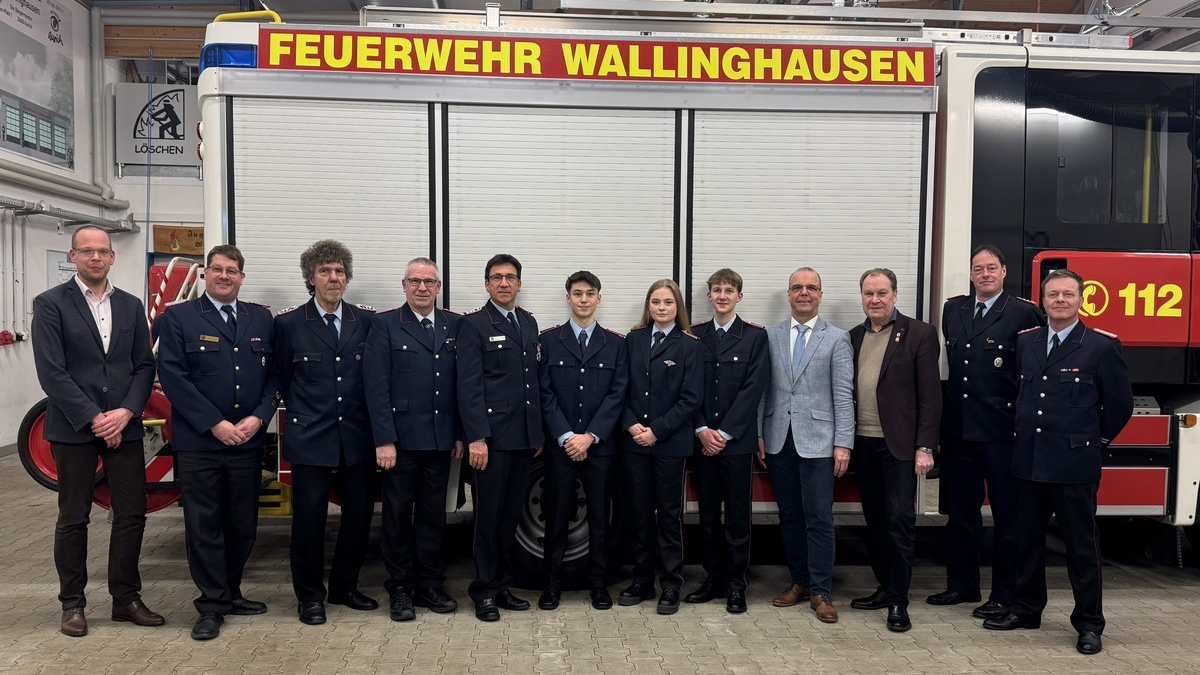 FW-AUR: Jahreshauptversammlung der Feuerwehr Wallinghausen - Foto: presseportal.de