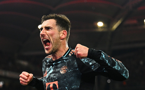 In Stuttgart trumpfte Harry Kane als Drei-Tore-Joker auf. Gegen Sporting Lissabon will er wieder von Anfang an auf Torejagd gehen. - Foto: Tom Weller/dpa