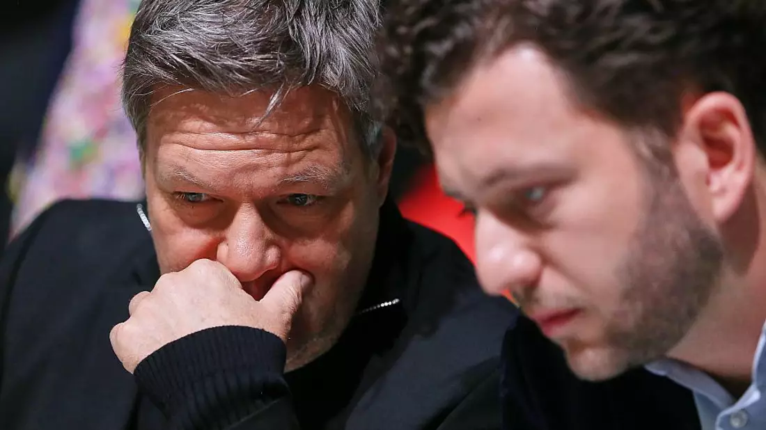 Robert Habeck und Felix Banaszak (Archiv) - Bild: über dts Nachrichtenagentur