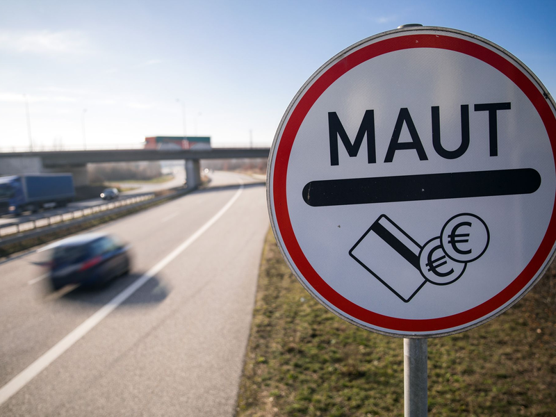 2019 scheiterten die Pkw-Maut-Pläne der damaligen Bundesregierung vor Gericht. Das kam die Steuerzahler im Land teuer zu stehen. Nun gibt es aber Anzeichen, dass sich in der CSU eine andere Meinung durchsetzen könnte. (Illustration) - Foto: Jens Büttner/zb/dpa