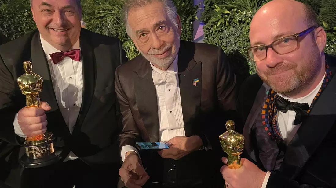 Gerd Nefzer feiert seinen zweiten Oscar. (Archivbild)  - Bild: Privat/Gerd Nefzer/dpa