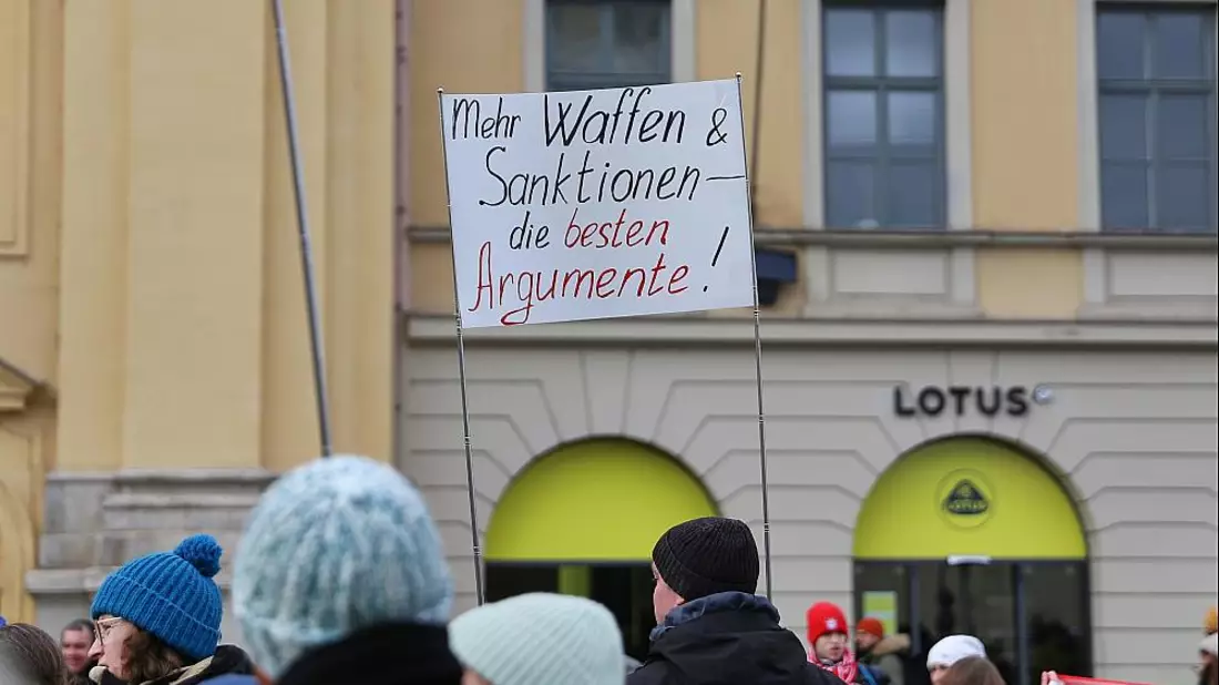 Pro-Ukraine-Demo (Archiv) - Bild: über dts Nachrichtenagentur