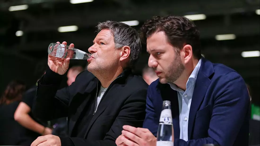 Robert Habeck und Felix Banaszak (Archiv) - Bild: über dts Nachrichtenagentur