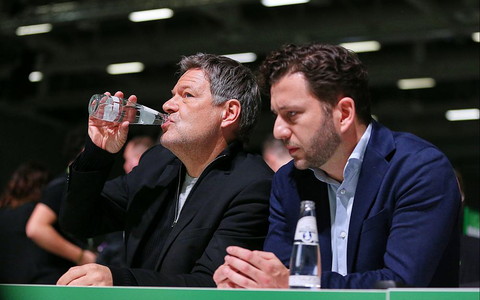 Robert Habeck und Felix Banaszak (Archiv) - Foto: über dts Nachrichtenagentur