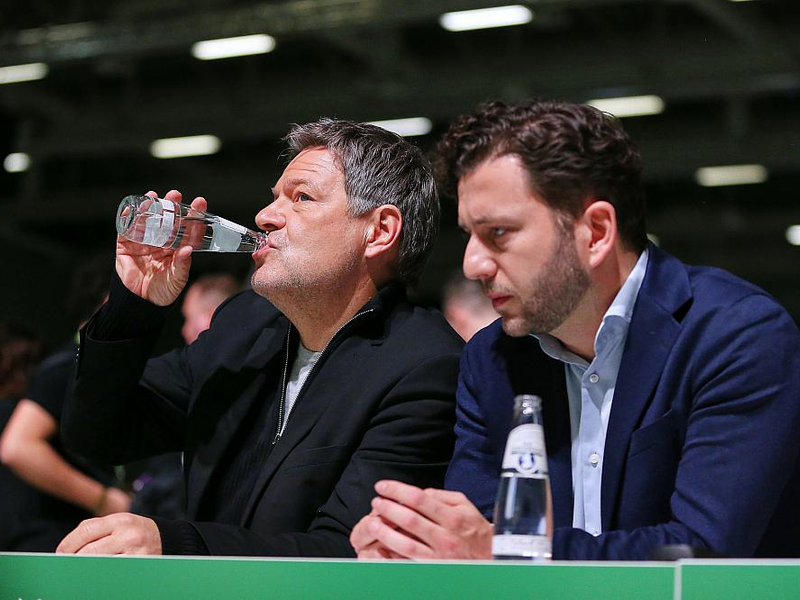 Robert Habeck und Felix Banaszak (Archiv) - Foto: über dts Nachrichtenagentur