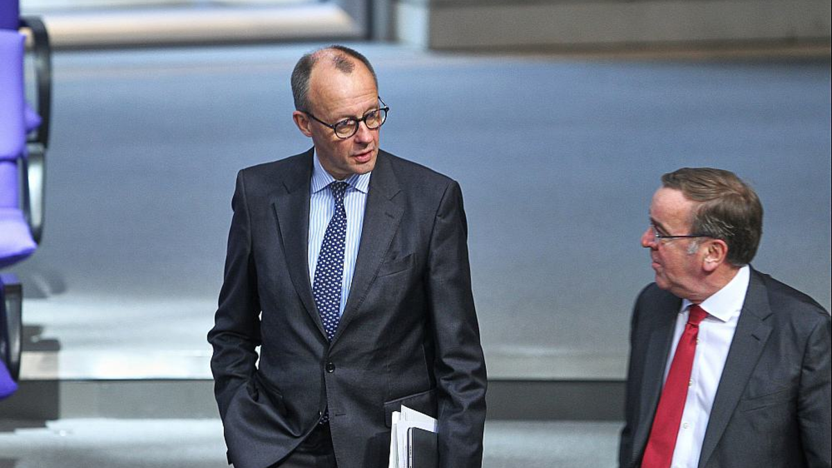 Boris Pistorius und Friedrich Merz (Archiv) - Foto: über dts Nachrichtenagentur