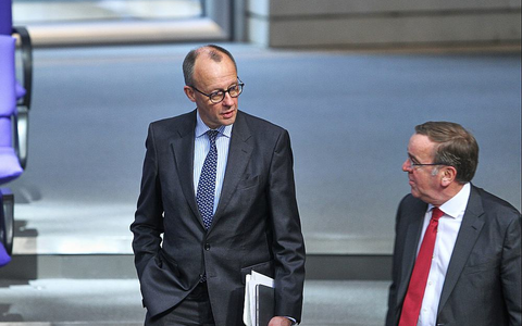 Boris Pistorius und Friedrich Merz (Archiv) - Foto: über dts Nachrichtenagentur