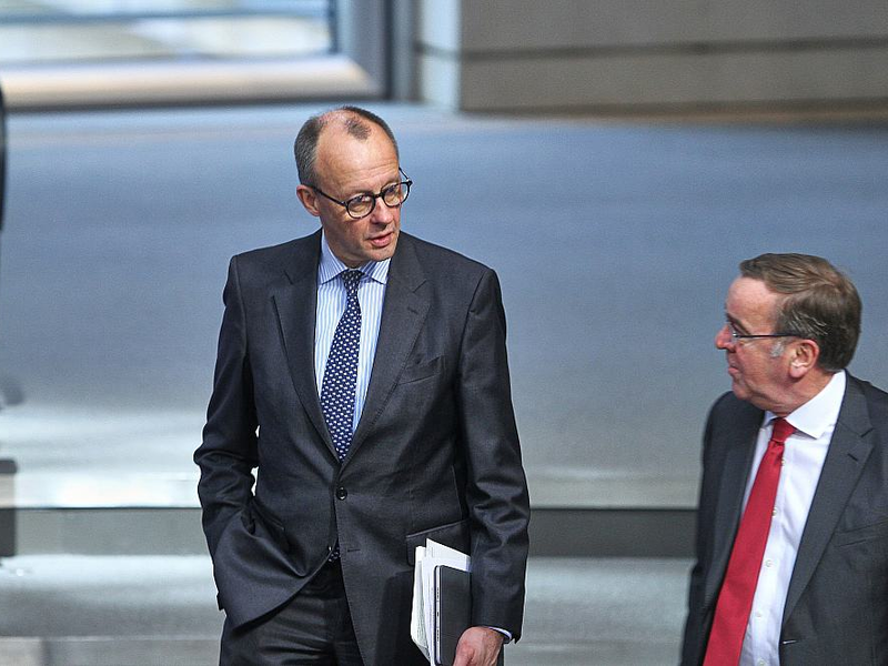 Boris Pistorius und Friedrich Merz (Archiv) - Foto: über dts Nachrichtenagentur