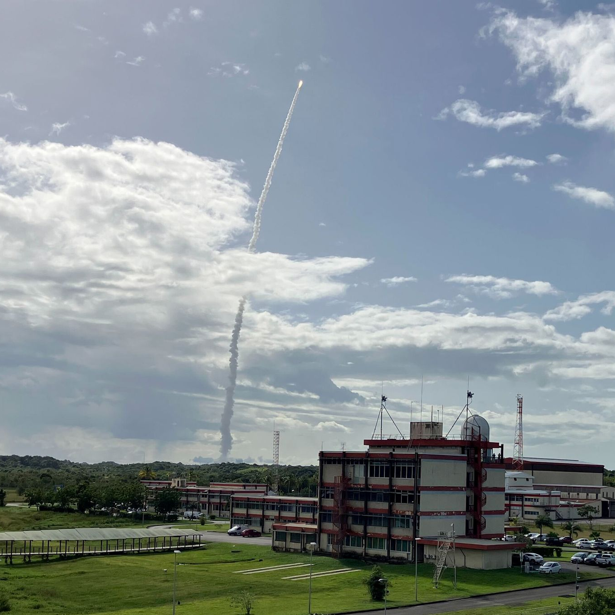 Die Ariane 6 hob erstmals im vergangenen Juli ab. (Archivbild) - Foto: Rachel Boßmeyer/dpa