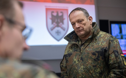 Generalleutnant Harald Gante - Foto: Christophe Gateau/dpa