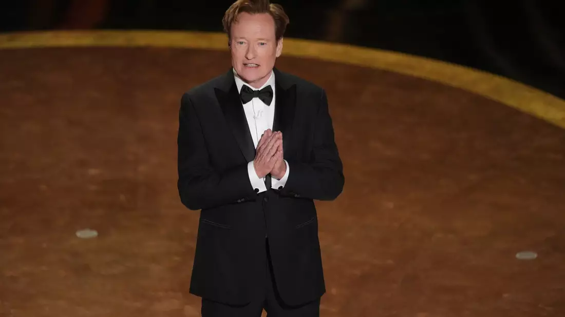 Conan O'Brien moderierte die Oscarverleihung im Dolby Theatre in Hollywood. - Bild: Chris Pizzello/Invision/AP/dpa