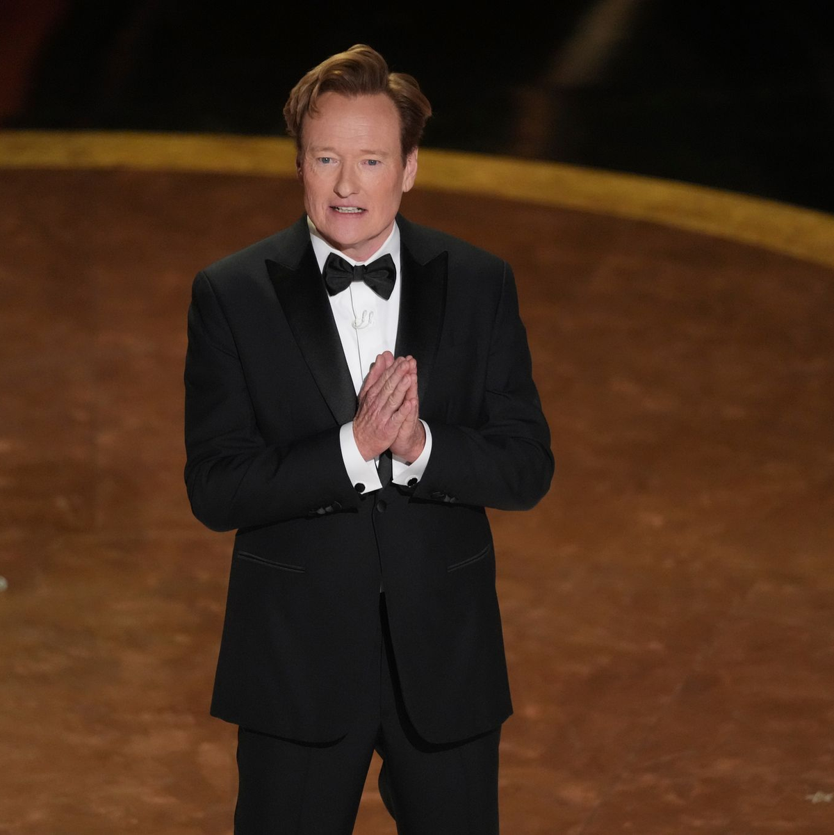 Moderator Conan O'Brien scherzte über einige der nominierten Filme. - Foto: Chris Pizzello/Invision/AP/dpa