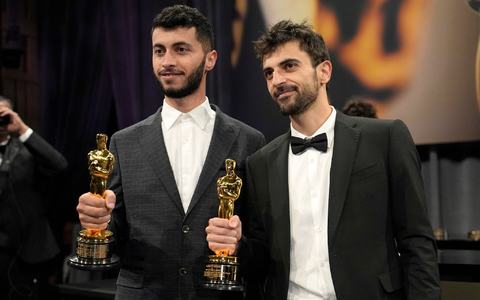 Gewinner des Preises für No Other Land. - Foto: John Locher/Invision/AP/dpa