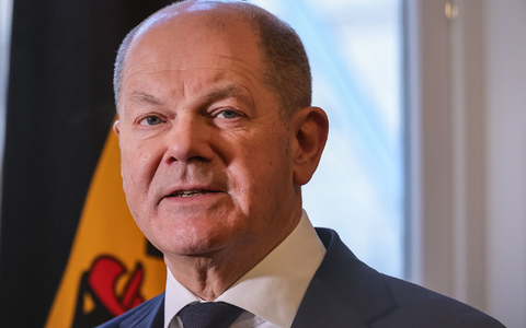 Scholz war am Sonntag zum Ukraine-Sondergipfel in London. - Foto: Christine Ongsiek/Imageplotter/dpa