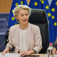 Ursula von der Leyen bei einem Treffen mit Industrievertretern.  - Foto: Virginia Mayo/AP/dpa