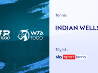 Das fünfte Grand-Slam-Turnier des Jahres: Weltklasse-Tennis aus Indian Wells ab Mittwoch live und exklusiv bei Sky Sport - Foto: presseportal.de