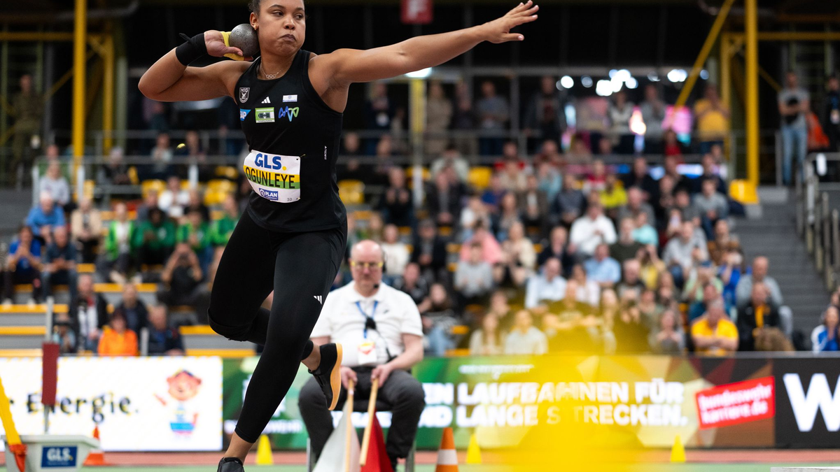 Yemisi Ogunleye ist eine der größten deutschen Hoffnungen für die Hallen-EM in den Niederlanden. - Foto: Marius Becker/dpa