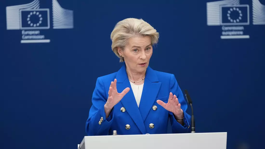 Von der Leyen will Europa wieder aufrüsten. - Bild: Virginia Mayo/AP/dpa