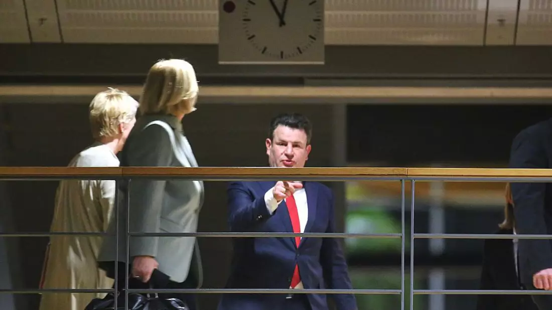 Manuela Schwesig, Anke Rehlinger, Hubertus Heil am 03.03.2025 nach Ende der 2. Sondierungsrunde - Bild: über dts Nachrichtenagentur