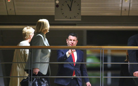 Manuela Schwesig, Anke Rehlinger, Hubertus Heil am 03.03.2025 nach Ende der 2. Sondierungsrunde - Foto: über dts Nachrichtenagentur Manuela Schwesig, Anke Rehlinger, Hubertus Heil am 03.03.2025 nach Ende der 2. Sondierungsrunde - Foto: über dts Nachrichtenagentur
