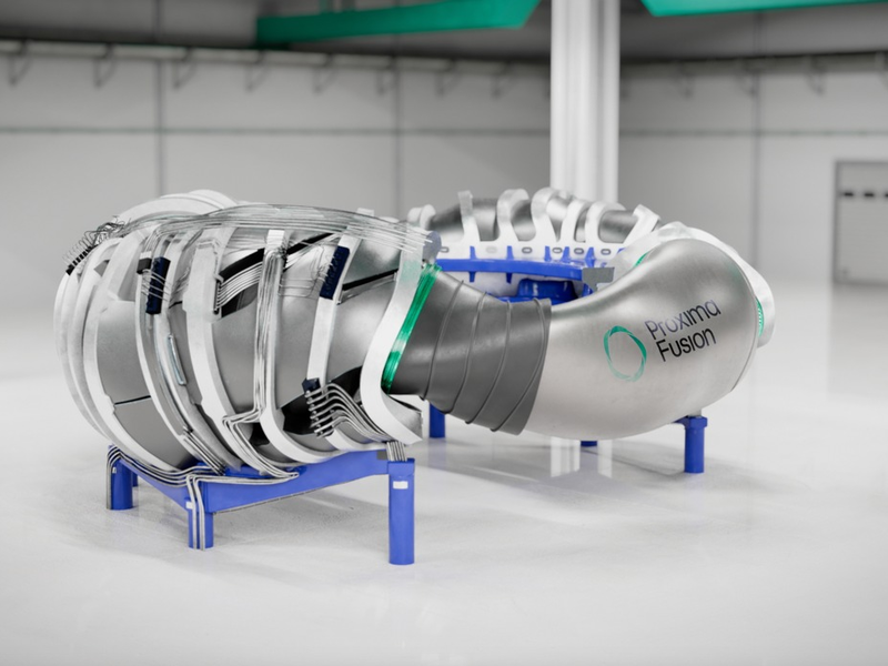 Ein funktionierendes Fusionskraftwerk: Proxima Fusion und Partner veröffentlichen Konzept für unbegrenzt sichere und saubere Energie - Foto: presseportal.de