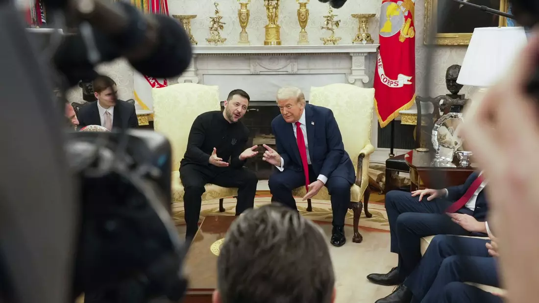 Selenskyj dankt Trump. (Archivbild) - Bild: Mystyslav Chernov/AP/dpa