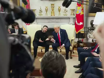 Das bislang letzte Treffen von Trump und Selenskyj im Weißen Haus geriet zum Eklat. (Archivbild) - Foto: Mystyslav Chernov/AP/dpa